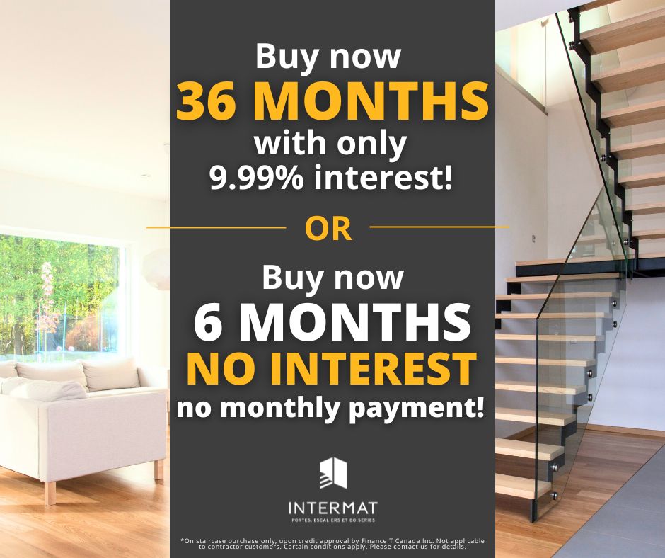 Promotion financing stairs