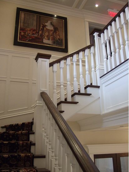 Picture of 06-Escalier barreaux de bois