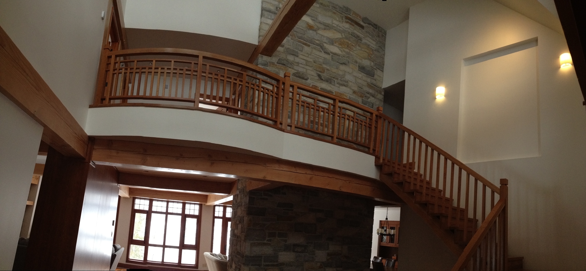 Picture of 05-Escalier barreaux de bois