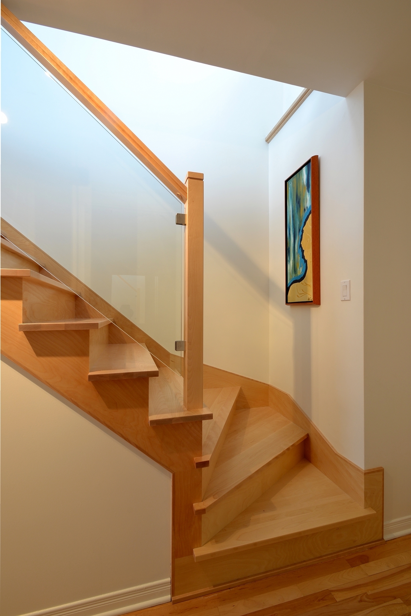 Picture of 16-Escalier panneaux de verre